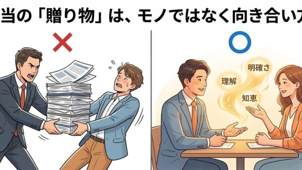 「お客さんのためになりたい」あなたへ。「与える営業」3つの具体策 