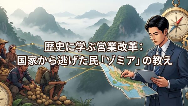 山の民「ゾミア」研究に学ぶ、営業改革の次の一手
